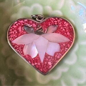 ❤️GIVEAWAY❤️ Alpaca silver heart pendant